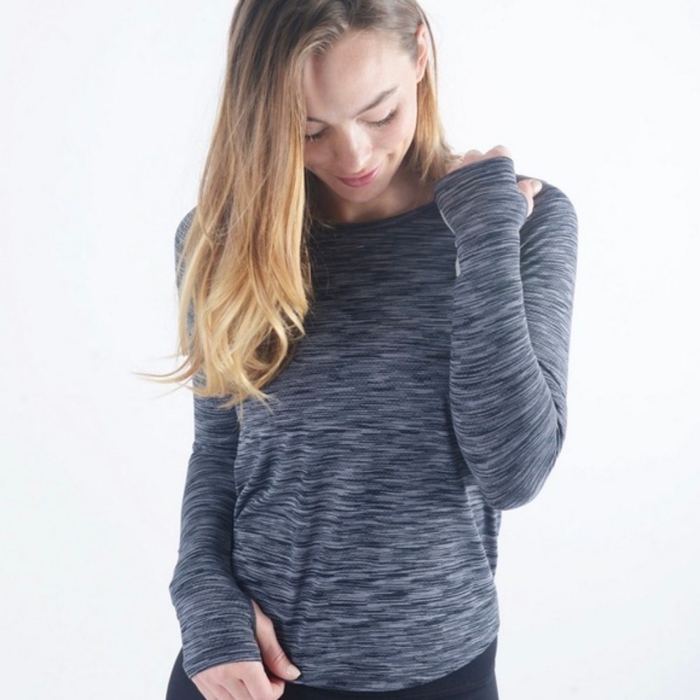 Zyia Split Back Charcoal